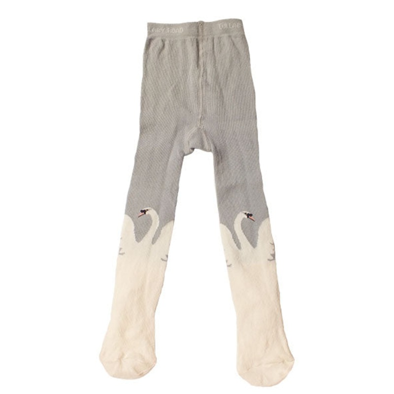 Hats Over Heels Tights Swan Grey