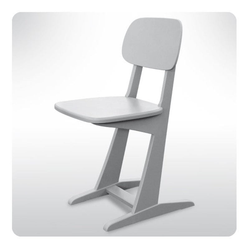 Laurette Chaise  Patins Chair Grey (Pre-Order; Est. Delivery in 3-4 Months)