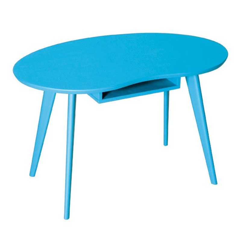 Laurette Haricot Table Turquoise (Pre-Order; Est. Delivery in 3-4 Months)
