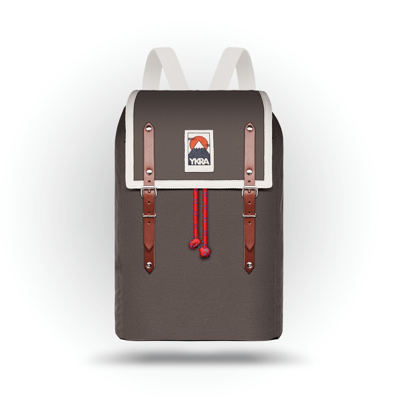 YKRA Matra Mini Cotton Strap Backpack Khaki
