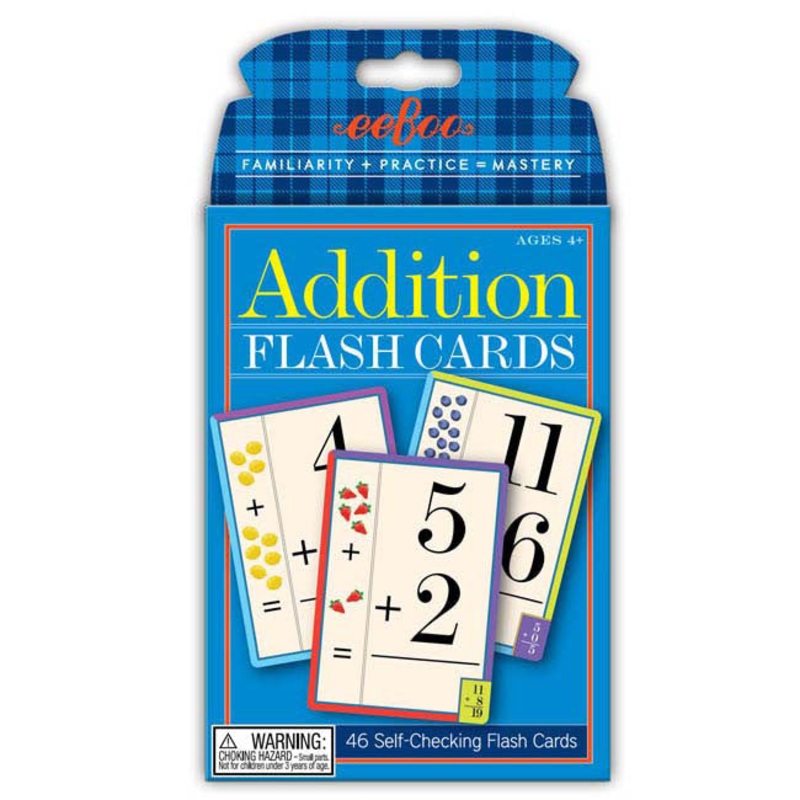 eeBoo Flash Cards Addition
