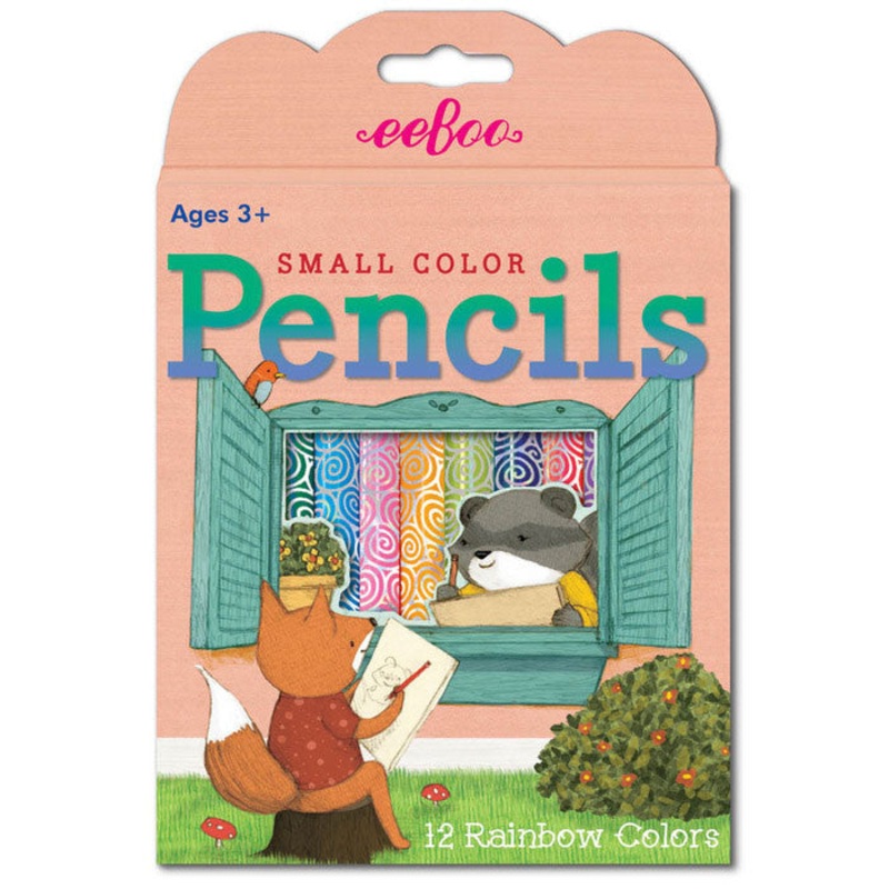 eeBoo Small Pencil Drawing Friends Set of 12pcs