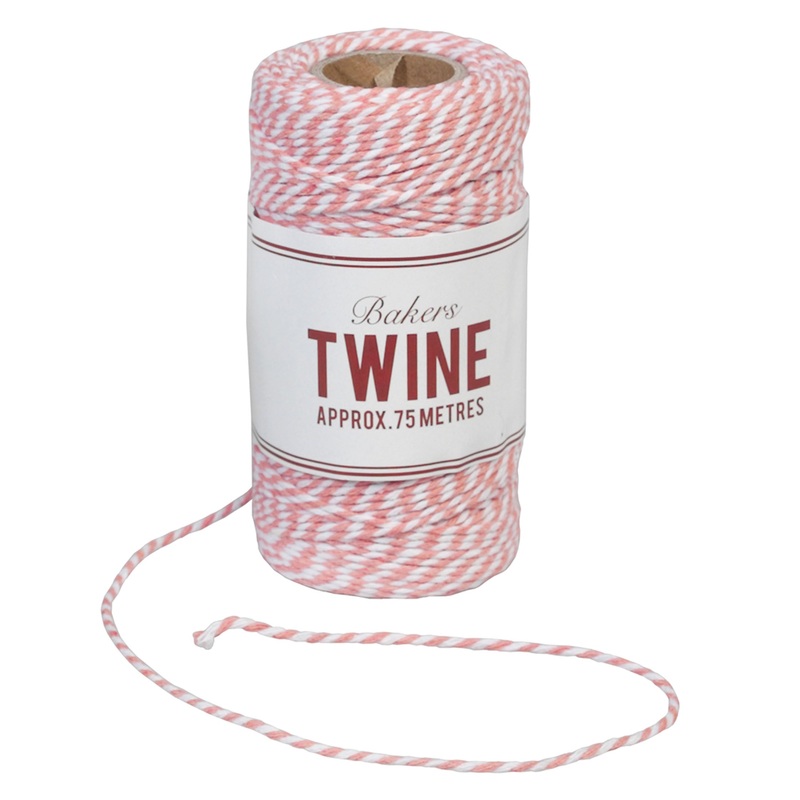 Rex Bakers Twine Pink and White