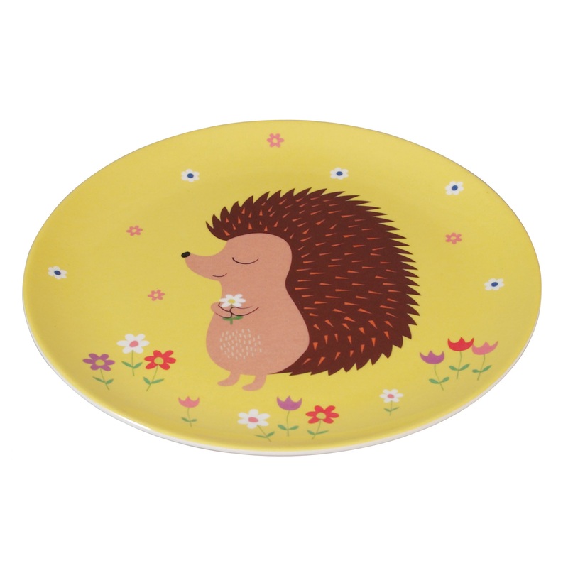 Rex Melamine Plate Honey the Hedgehog