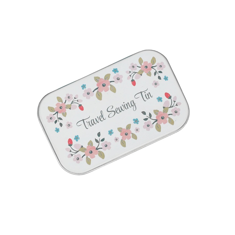 Rex Rose Hip Travel Sewing Tin
