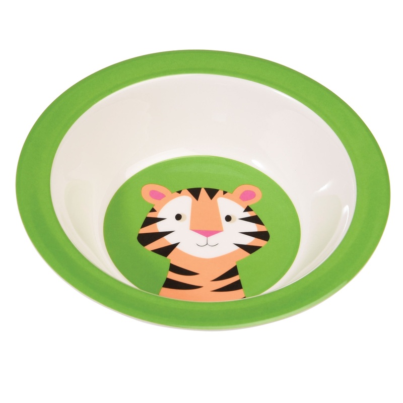 Rex Tiger Melamine Bowl