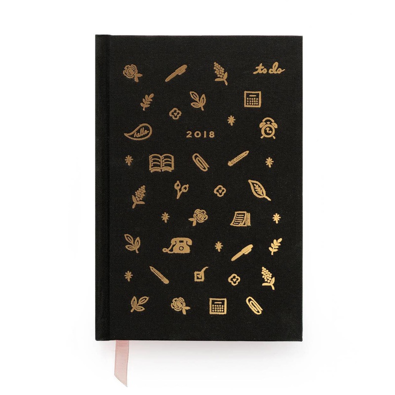 Rifle Paper Co 2018 Icon Hardcover Agenda