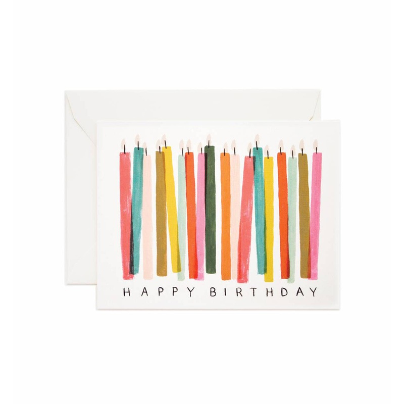 Rifle Paper Co Birthday Candle Card