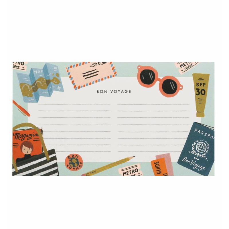Rifle Paper Co Bon Voyage Notepad