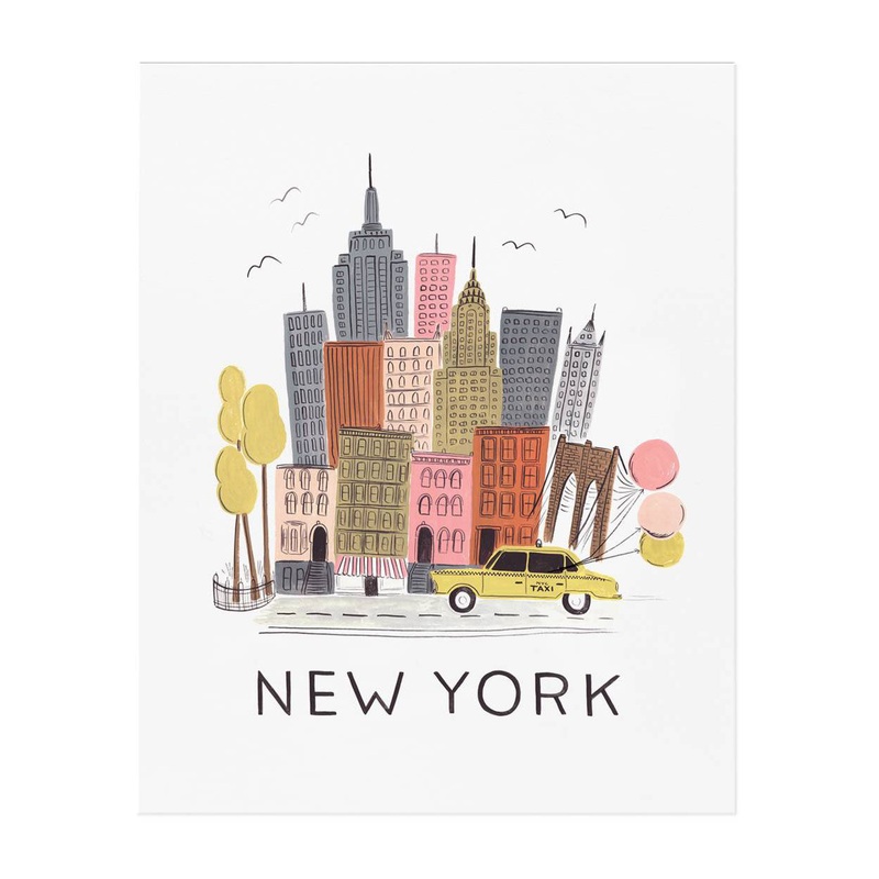 Rifle Paper Co New York City Print