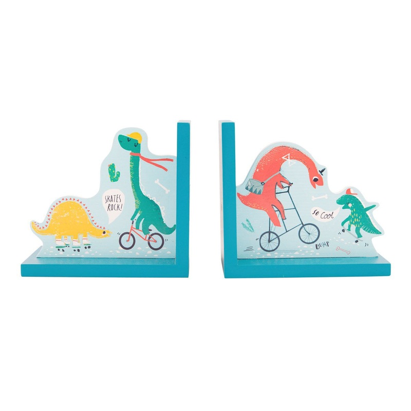 RJB Stone Dino Skate Park Bookends