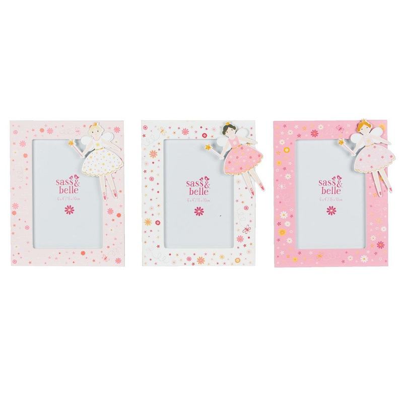 RJB Stone Light Pink Fairy Wishes Picture Frame