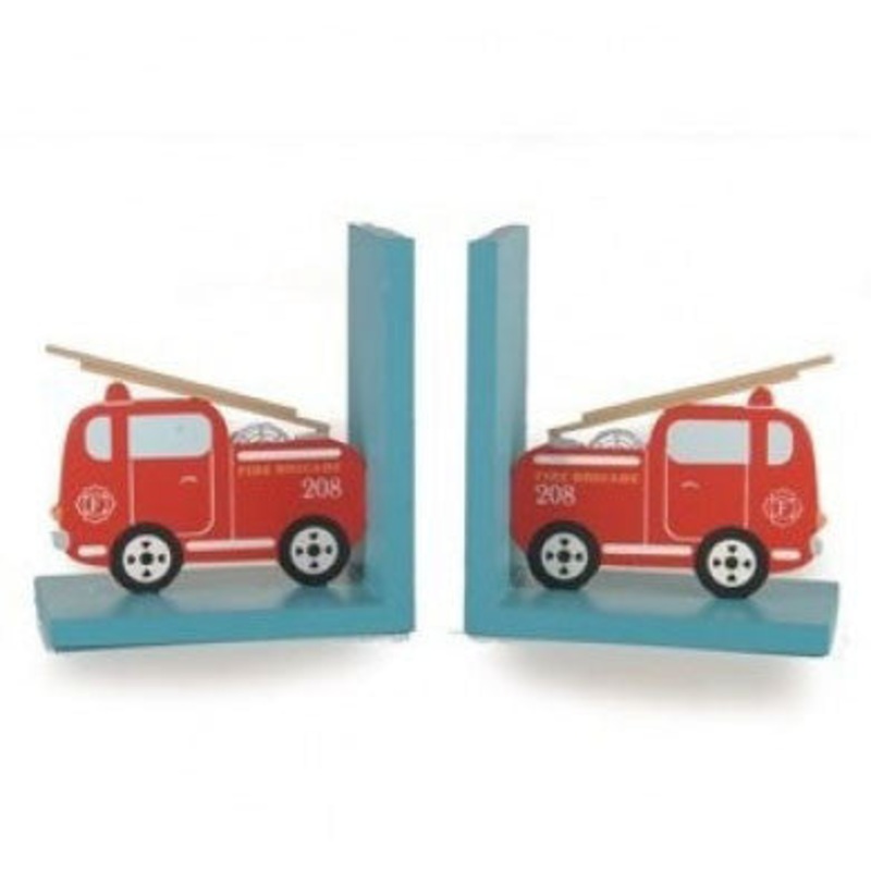 RJB Stone Transport Fireengine Bookends