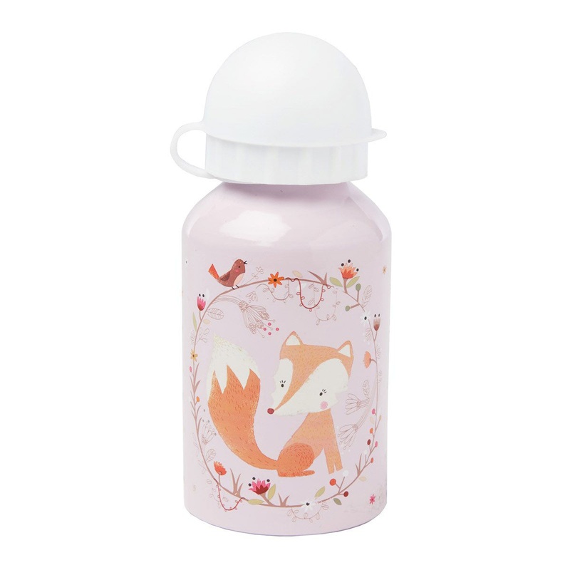 RJB Stone Woodland Friends Fox Water Bottle