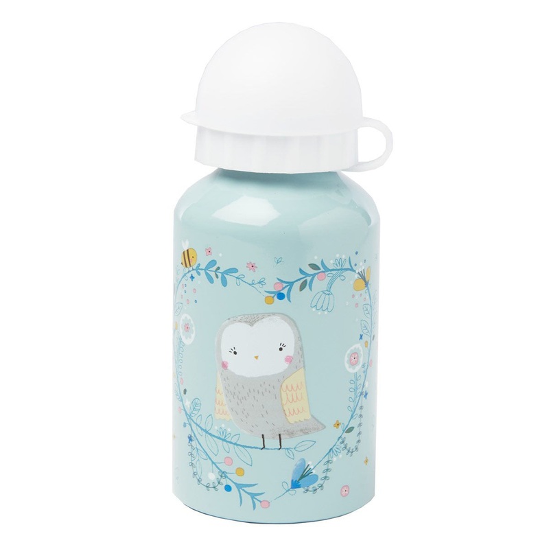 RJB Stone Woodland Friends Owl Water Bottle