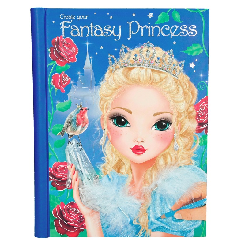 Depesche Create Your Fantasy Princess Colouring Book