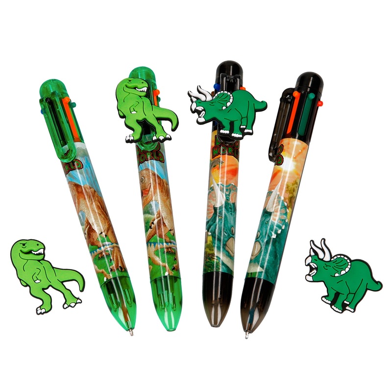 Depesche Dino World Ballpen 6 Colours (1pc)