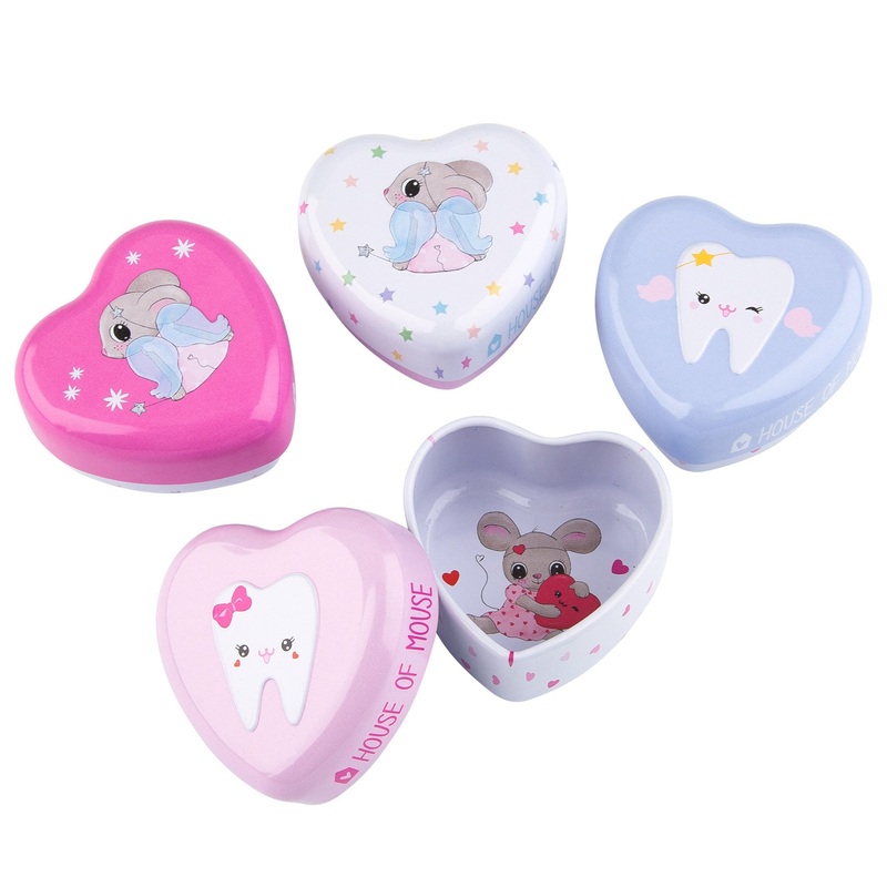 Depesche House of Mouse Tin for Milk Teeth (1pc)