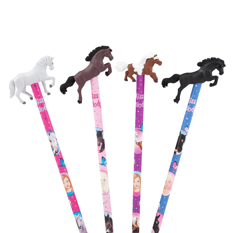 Depesche Miss Melody Pencil with 3D Horse Figures (1pc)