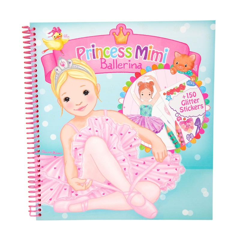 Depesche MSP Ballerina Colouring Book