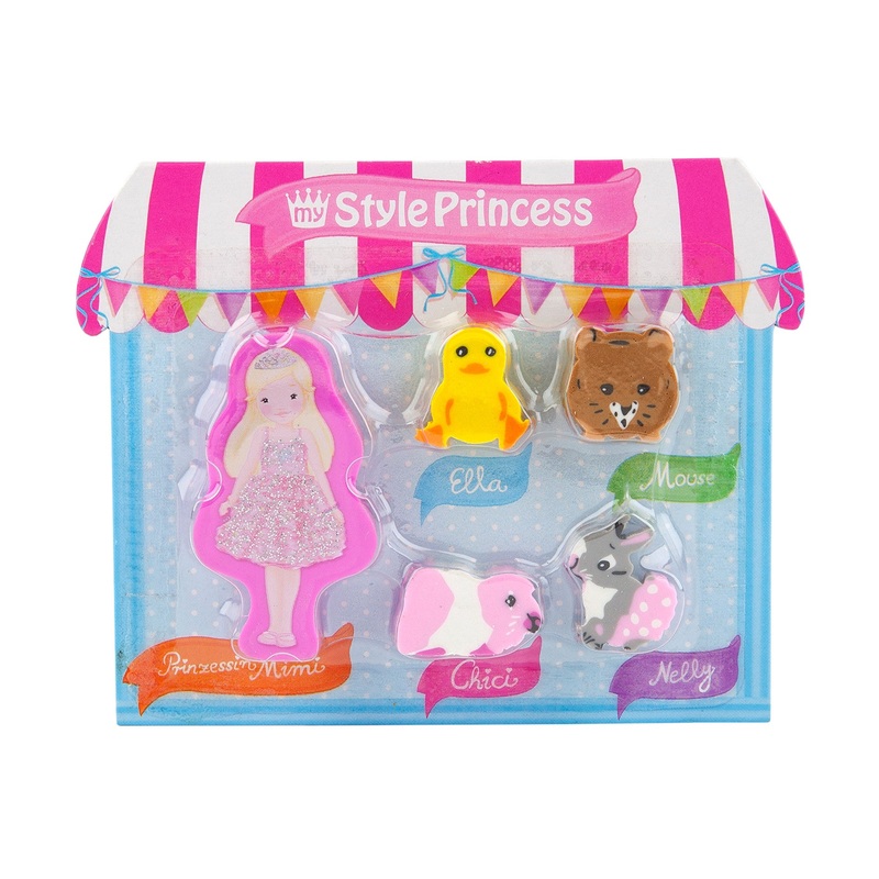 Depesche My Style Princess Eraser Set