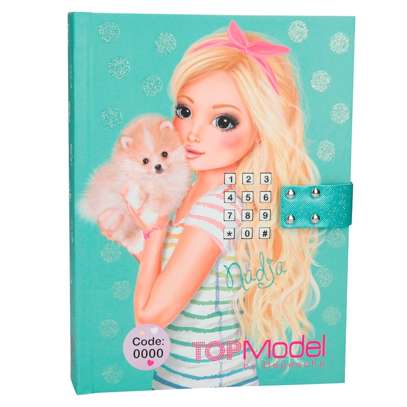 Depesche Topmodel Diary with Code Motif 2