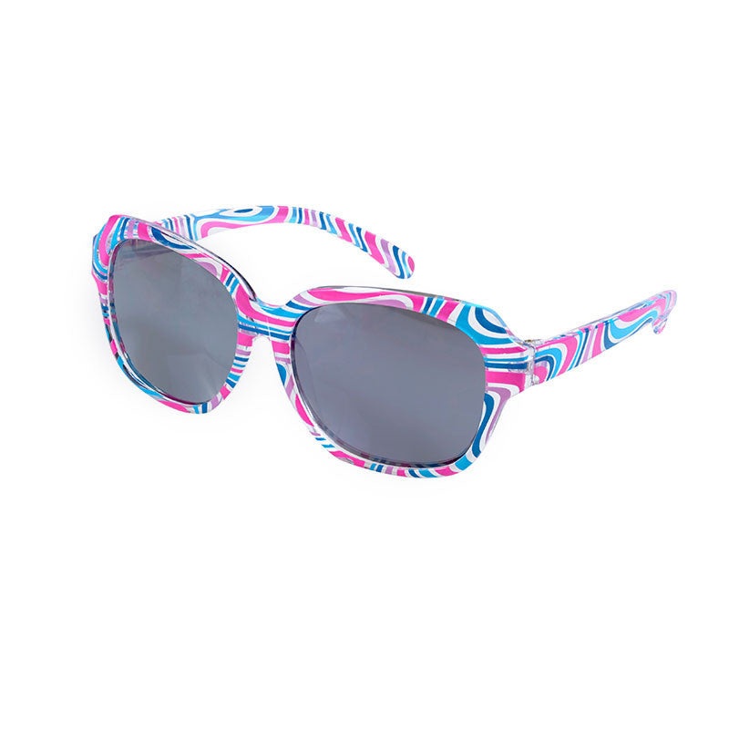 Egmont Sunglasses Pink and Blue Lines
