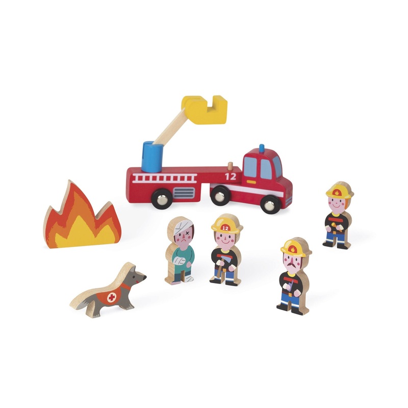 Janod Mini Story Firefighters