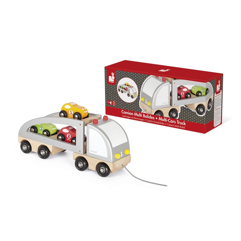 Janod Multi Cars Truck