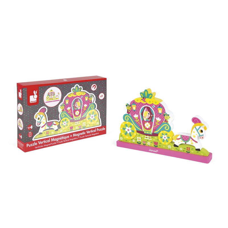 Janod Princess Magnetic Vertical Puzzle