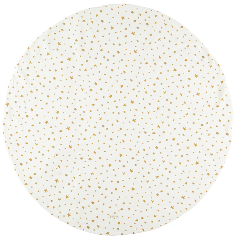 nobodinoz Apache Carpet Mustard Stars