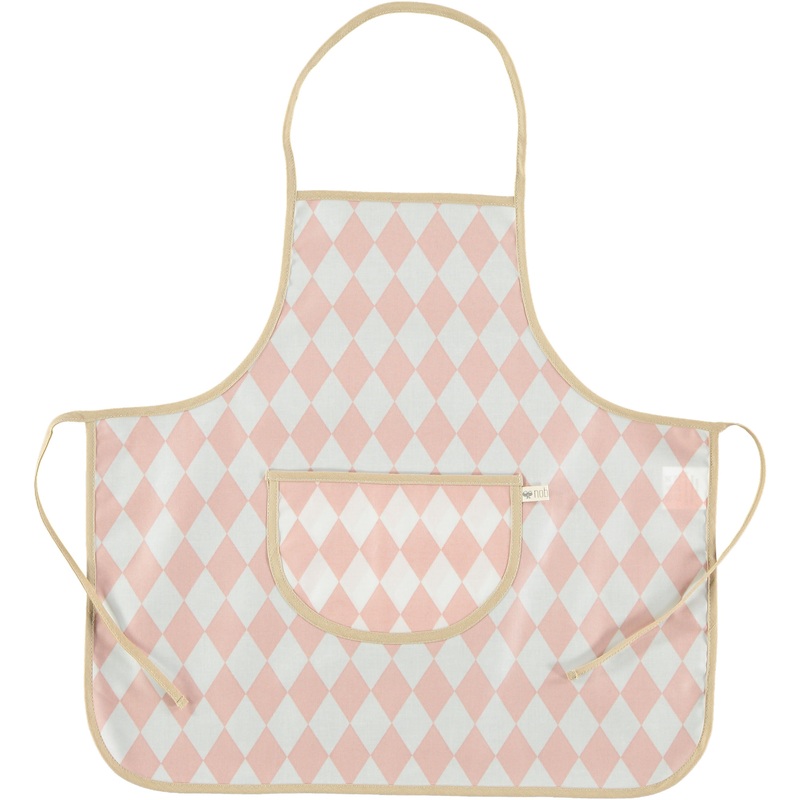 nobodinoz Apron Sicilia Pink Diamonds