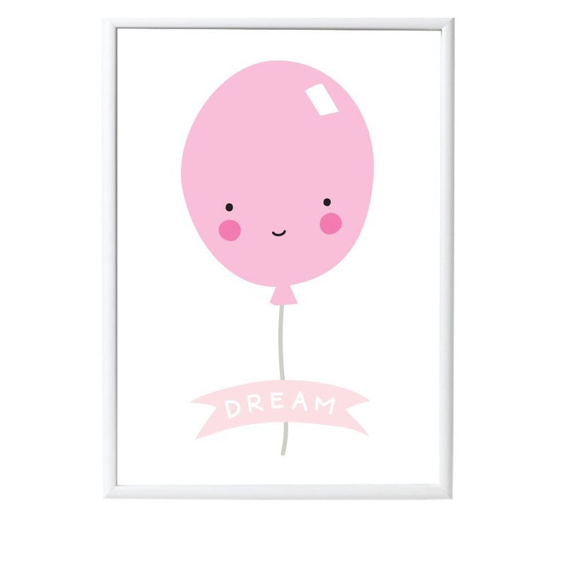 A Little Lovely Company Poster Dream with Hanger