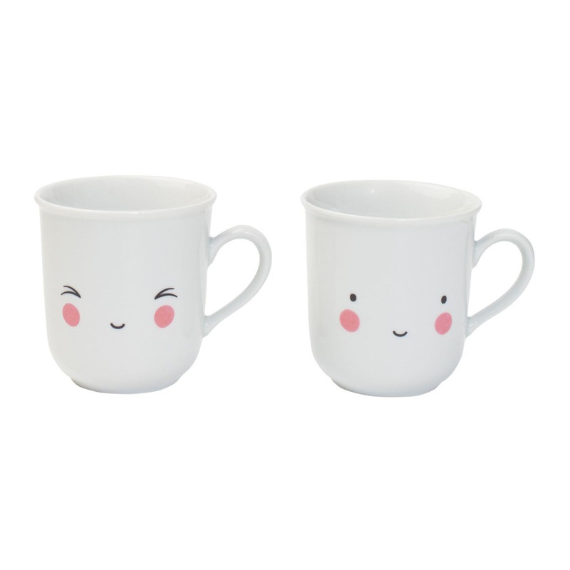 A Little Lovely Company Set of 2 Thirs-Tea Fun