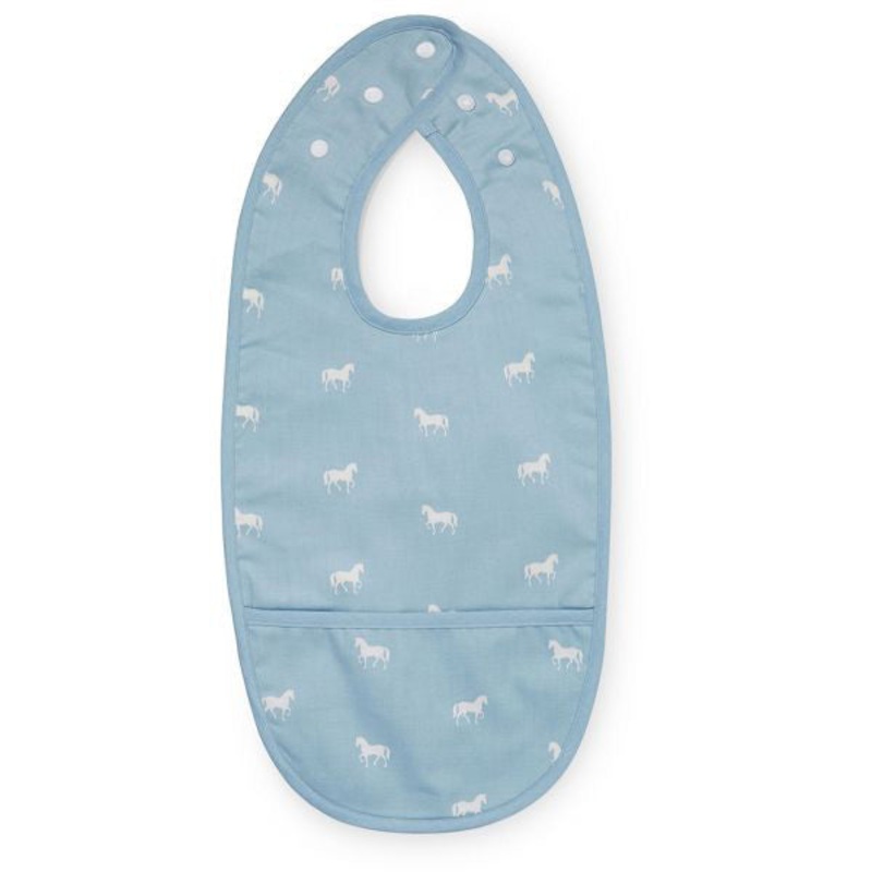 Cam Cam Copenhagen Bib Long Horse Dusty Blue