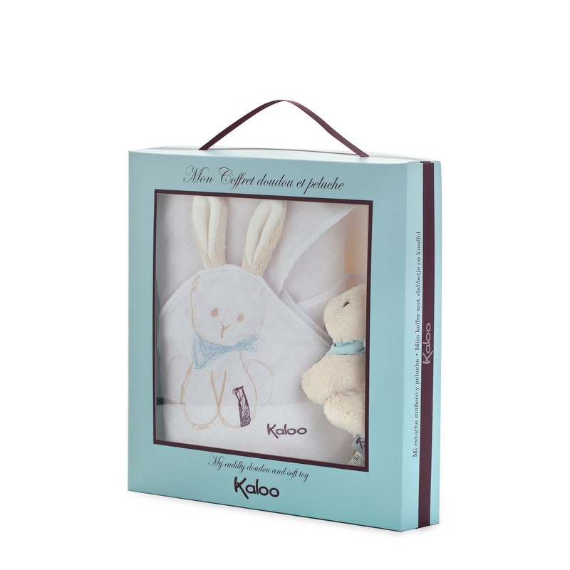Kaloo Les Amis Praline Rabbit Doudou and Mini