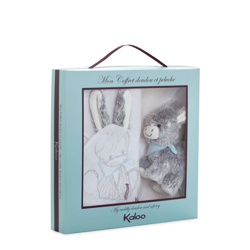 Kaloo Les Amis Regliss Donkey Doudou and Mini