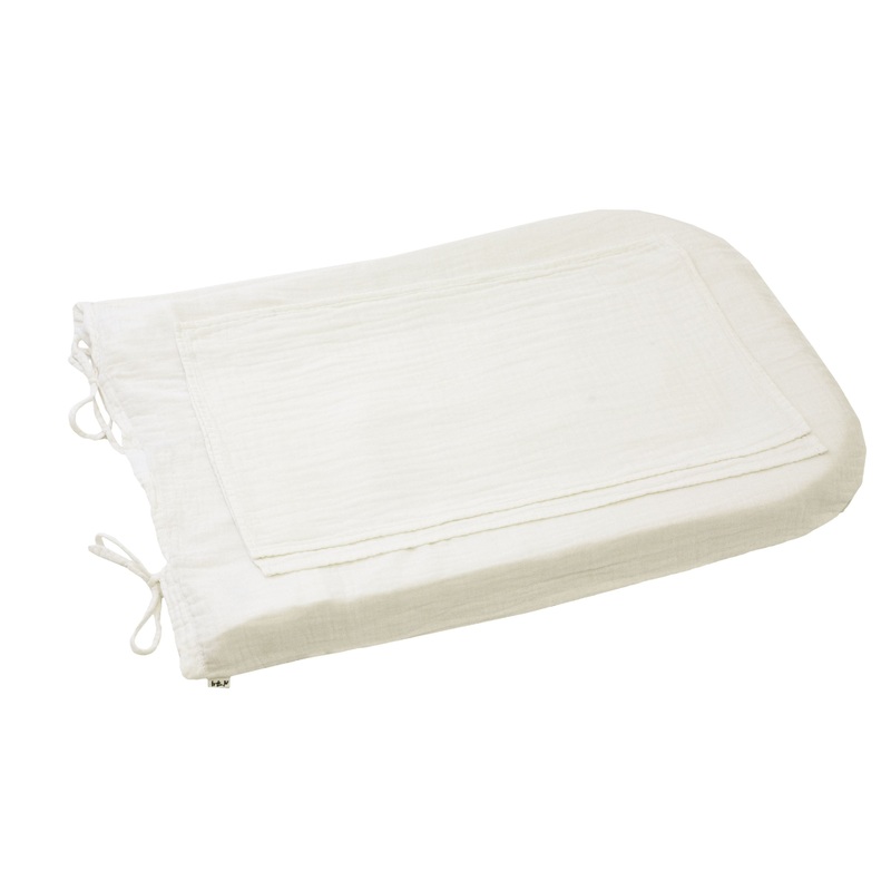 Numero 74 Changing Pad Cover Round White
