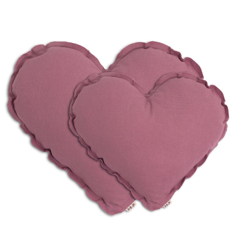 Numero 74 Heart Cushion Mix Falshy Medium Baobab Rose