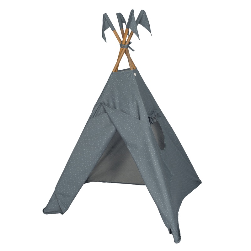 Numero 74 Tipi Tent Stars Ice Blue