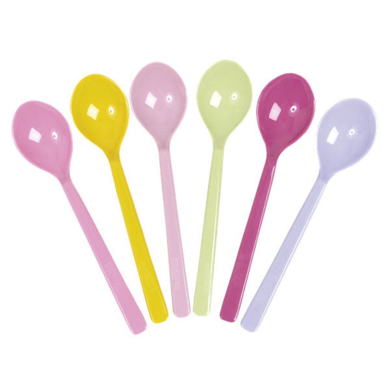Rice DK Short Spoon Assorted Girlie Colors