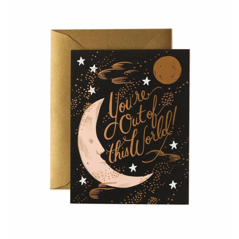 Rifle Paper Co You're Out Of This World Card
