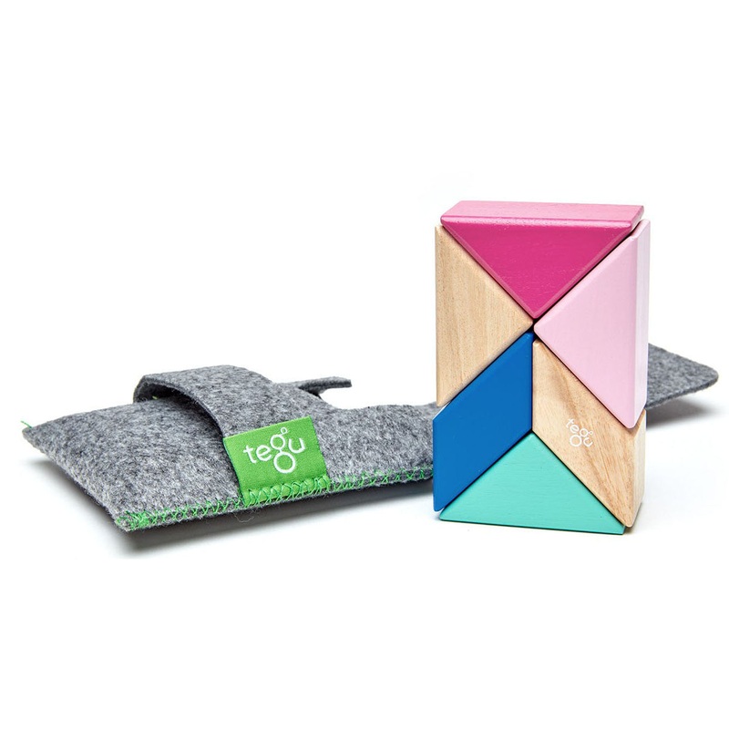 Tegu Prism Pocket Pouch in Blossom