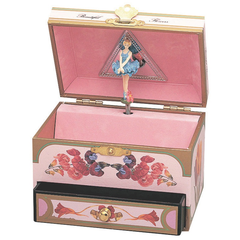 Trousselier Music Box Botanical Pink