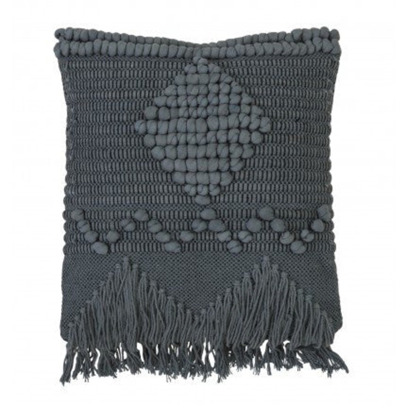 Bloomingville Cushion Blue Cotton