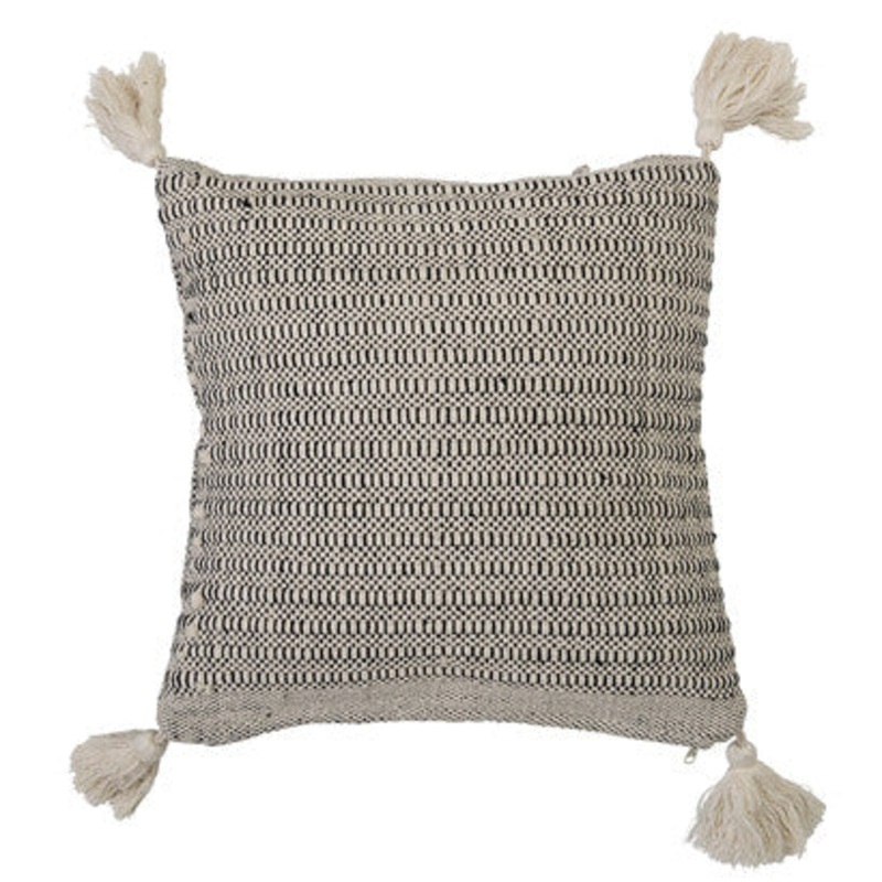 Bloomingville Cushion White Cotton