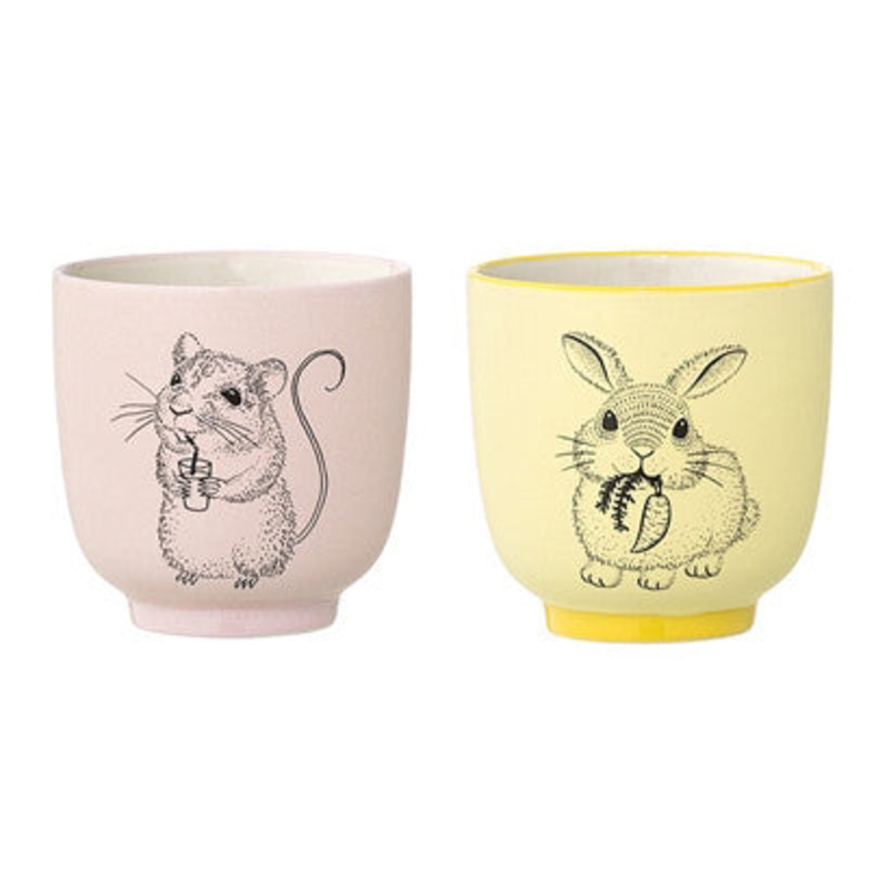 Bloomingville Nanna Cup Multi-Color Stoneware