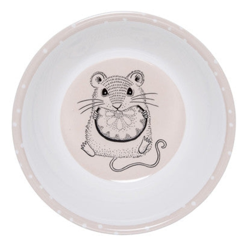 Bloomingville Nelly Bowl Rose Melamine