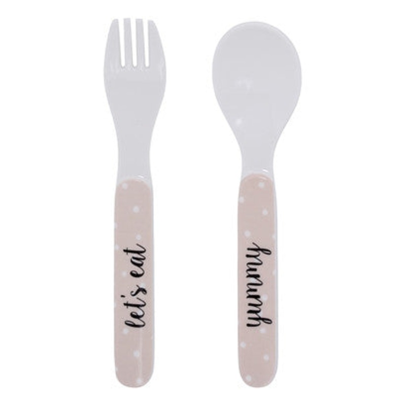 Bloomingville Nelly Cutlery Rose Melamine