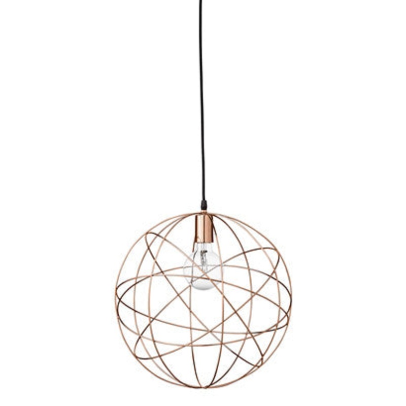 Bloomingville Pendant Lamp Copper Metal